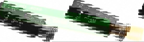 Plug Thread Gage: 7/16-20 Thread, 3B Class, Double End, Go & No Go